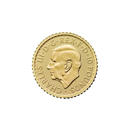 1/10 oz Britannia Charles III Gold Coin | 2026