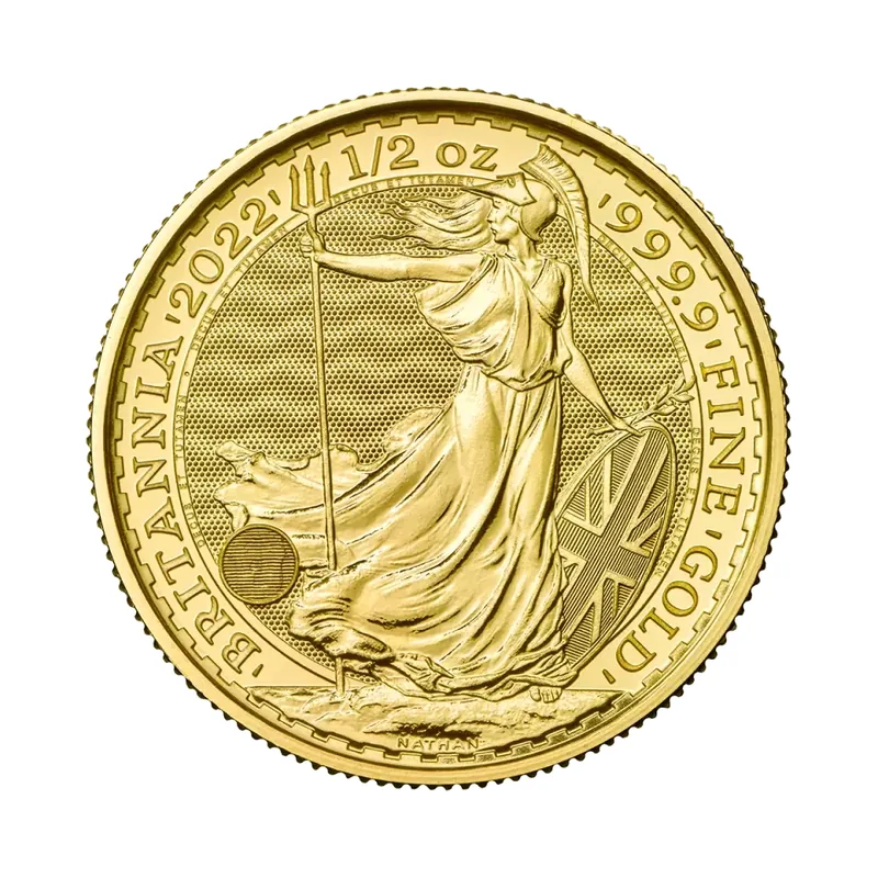 1/2 oz Britannia Gold Coin | 2022