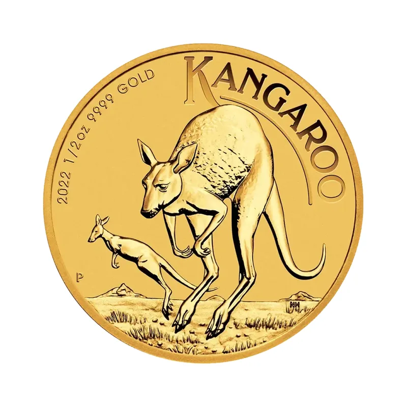 1/2 oz Kangaroo Gold Coin | 2022