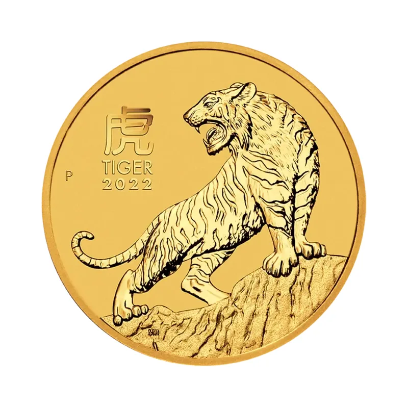 1/2 oz Lunar III Tiger Gold Coin | 2022