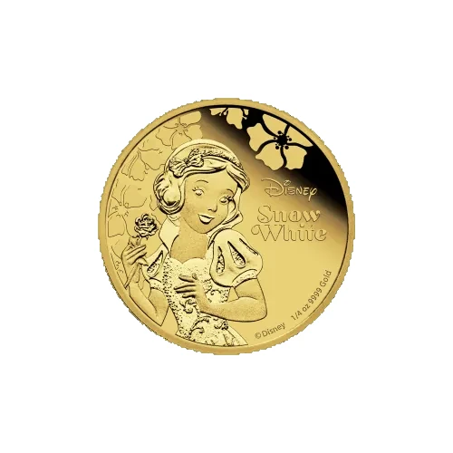 1/4 oz Disney Princess Snow White Gold | 2015