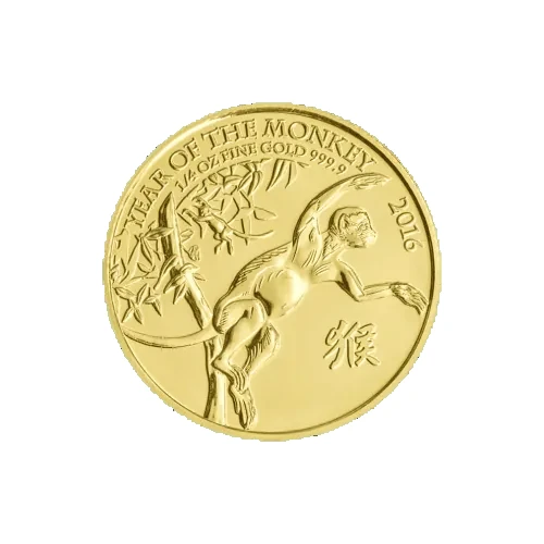 1/4 oz Lunar Year of the Monkey | 2016