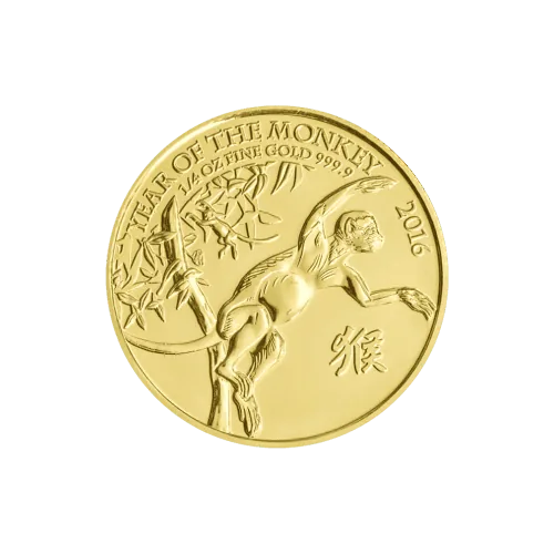 1/4 oz Lunar Year of the Monkey | 2016