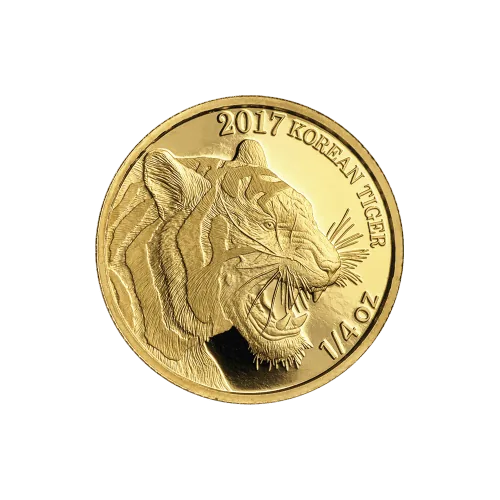 1/4 oz South Korean Tiger | 2017