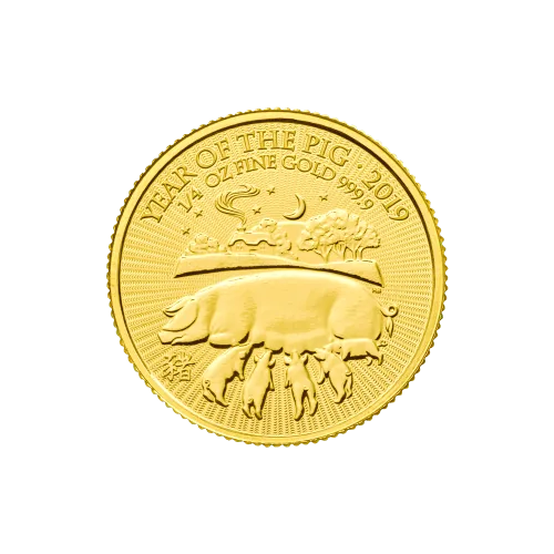 1/4 oz Lunar Year of the Pig | 2019