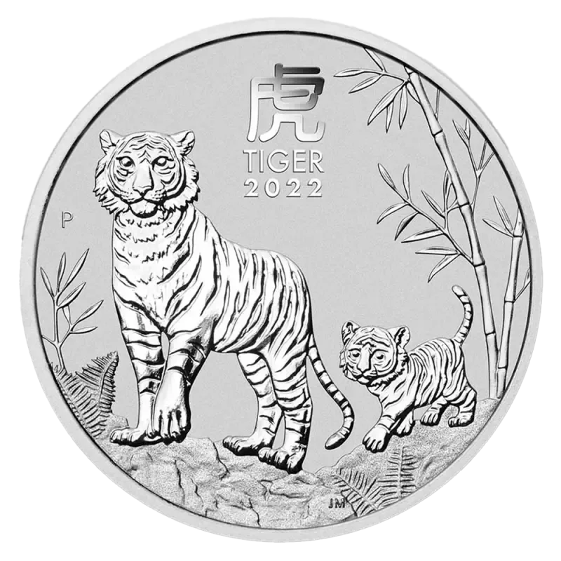 1 Kilo Lunar III Tiger Silver Coin