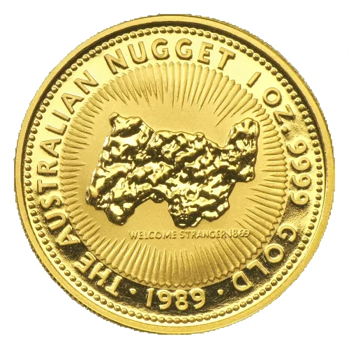 1 oz 1989 Australian Nugget