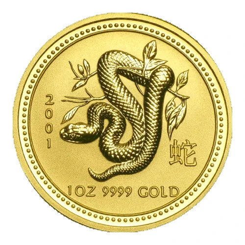1 oz Lunar Year of The Snake | 2001