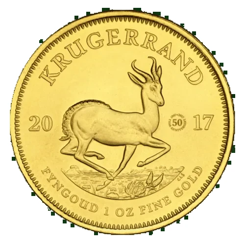 1 oz Krugerrand 50th Anniversary NGC MS-70 First Release | 2017