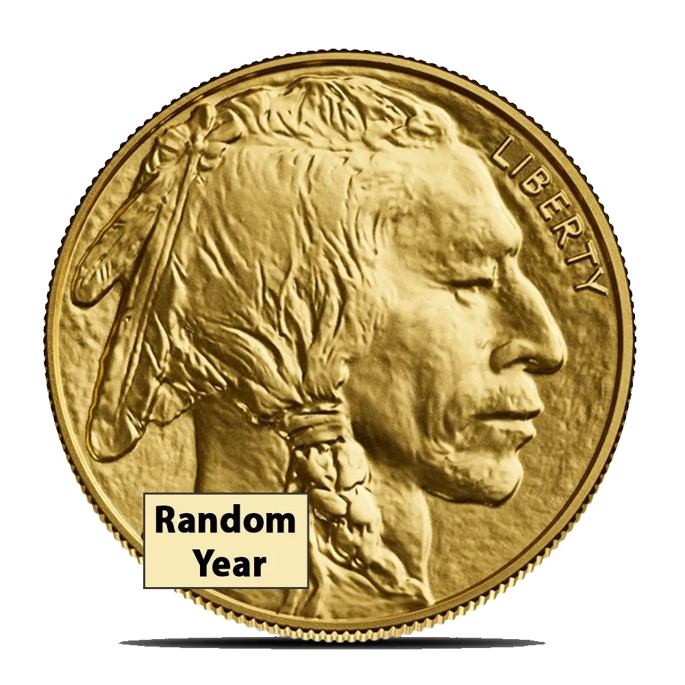 1 oz American Gold Buffalo Coin (Random Year)