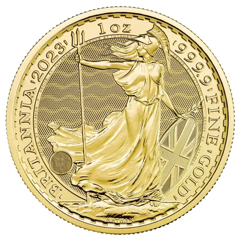 1 oz Britannia Elizabeth II Gold Coin | 2023