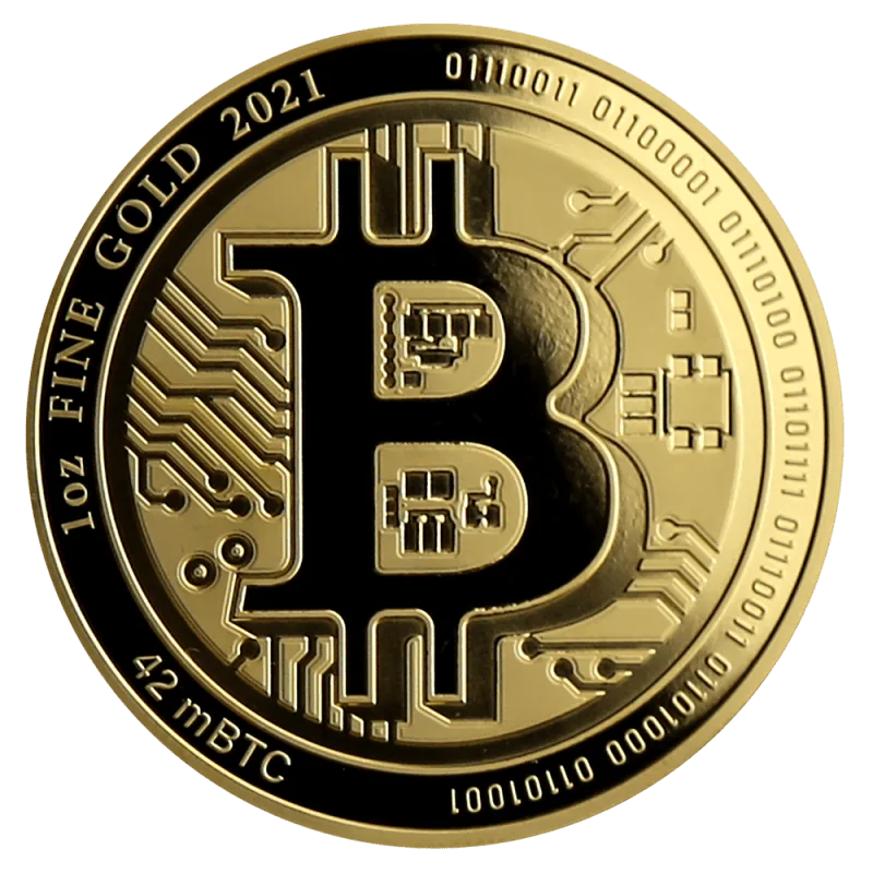 1 oz Gold Bitcoin | 2021