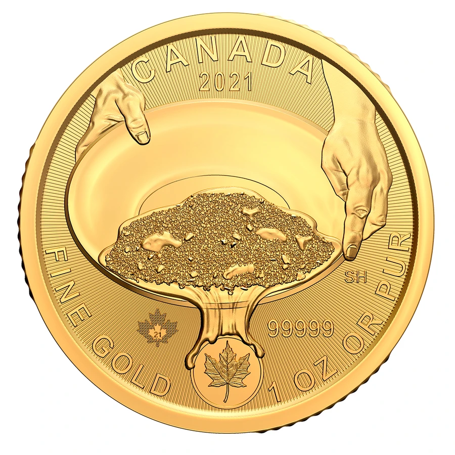1 oz Klondike Gold Rush Gold Coin | 2021