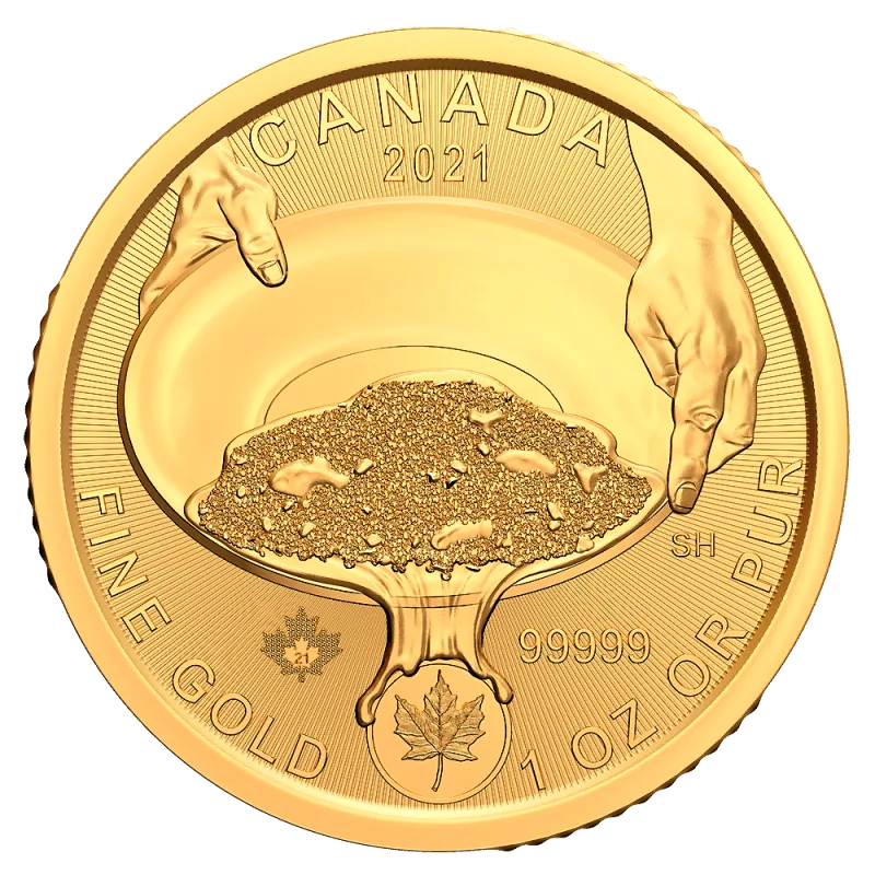 1 oz Klondike Gold Rush Gold Coin | 2021