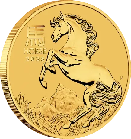 1 oz Lunar III Horse Gold Coin | 2026