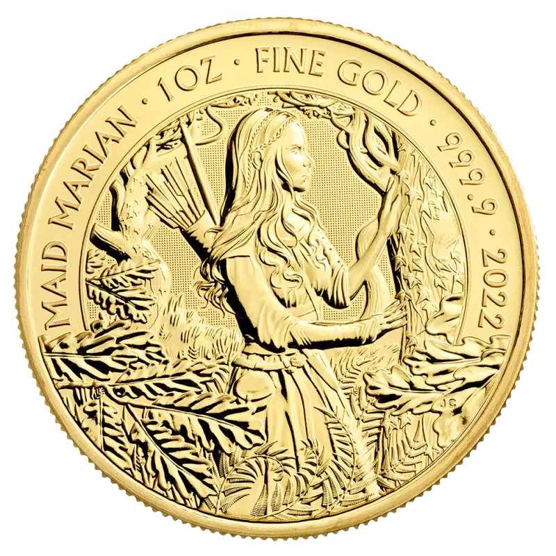 1 oz Maid Marian Gold Coin | 2022