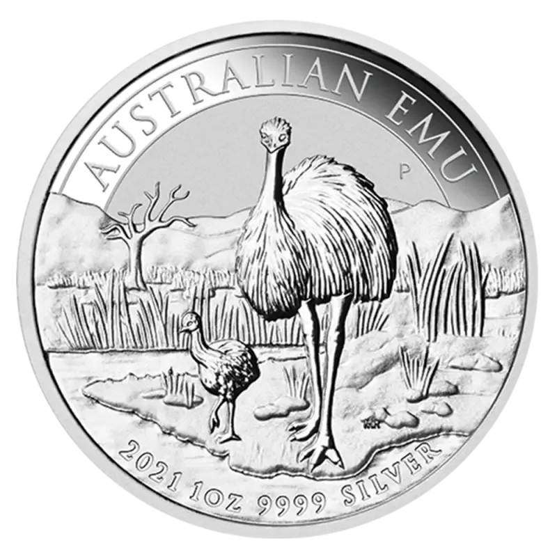 1 oz Perth Mint Silver Emu | 2021