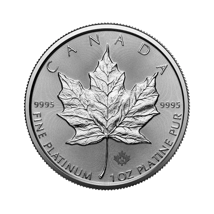 1 oz Platinum Maple Leaf Coin
