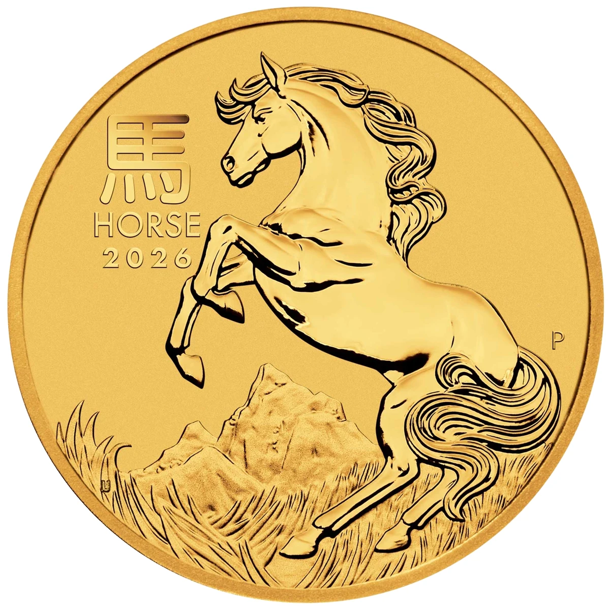 10 oz Gold Horse Australian Lunar Series III | 2026
