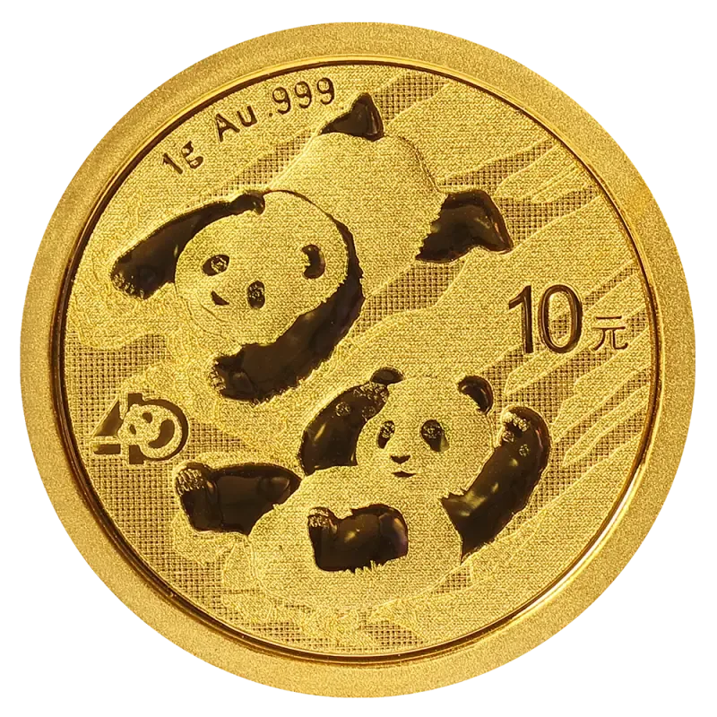 1g China Panda Gold Coin | 2022
