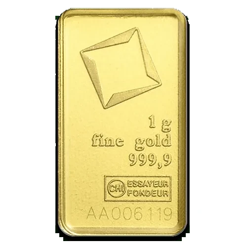 1g Gold Bullion | Valcambi Gold Bar