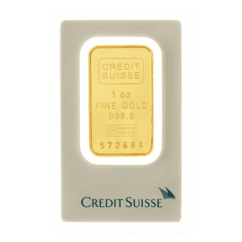 1Oz Credit Suisse Gold Wafer