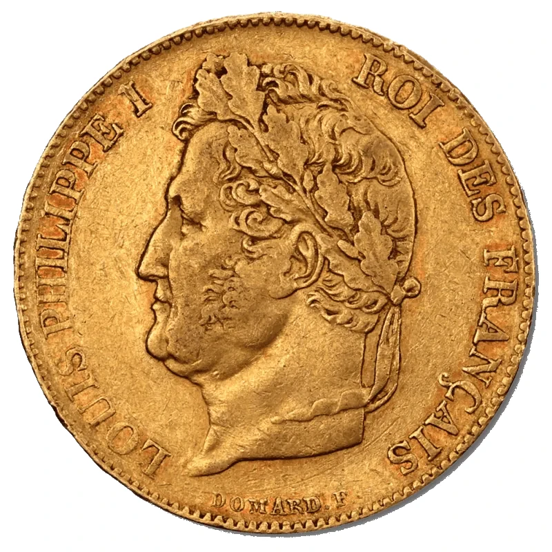 20 Franc Louis Philippe I | Gold | 1830-1848