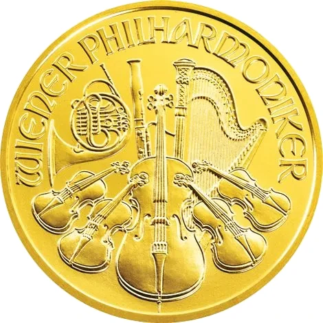 1 oz Austrian Gold Philharmonic Coin (BU) | 2014