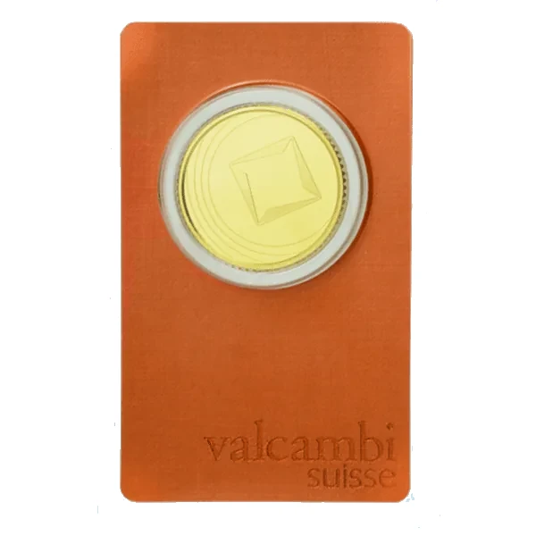 20g Gold Bar | Valcambi | Round Bar