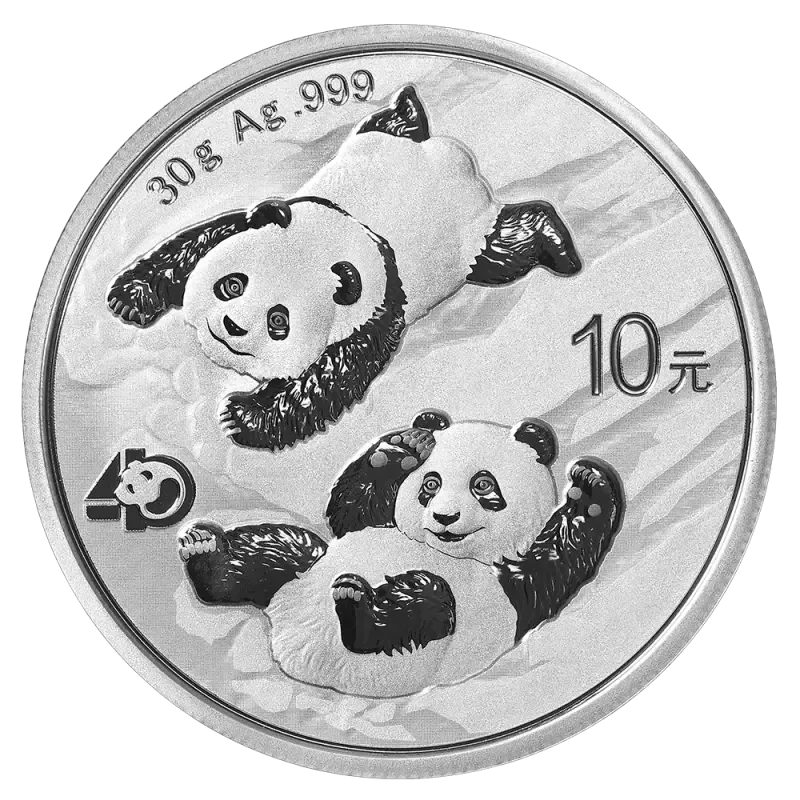 30g China Panda Silver Coin | 2022