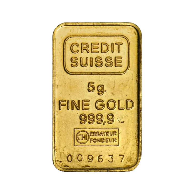 5g Gold Bar Mixed Years