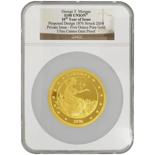 5 oz George T. Morgan | 2014