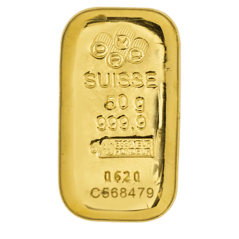 50g Gold Bar | PAMP Suisse