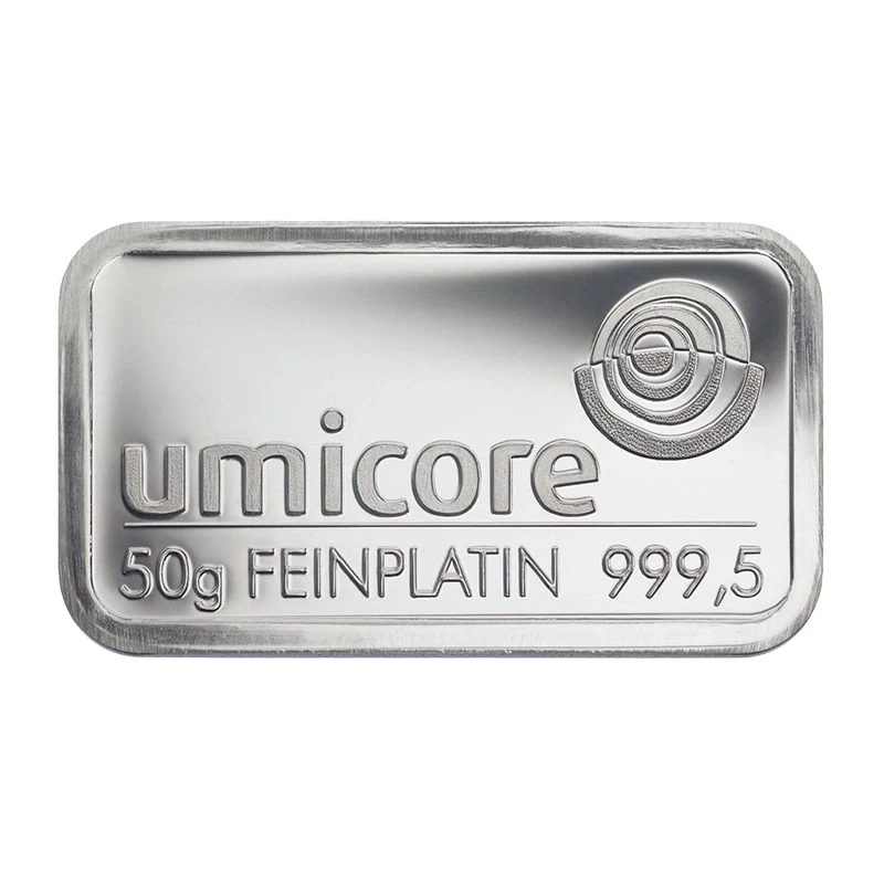 50g Platinum Bar | LBMA