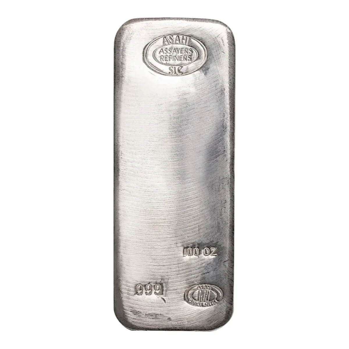 100 oz Asahi Silver Bar