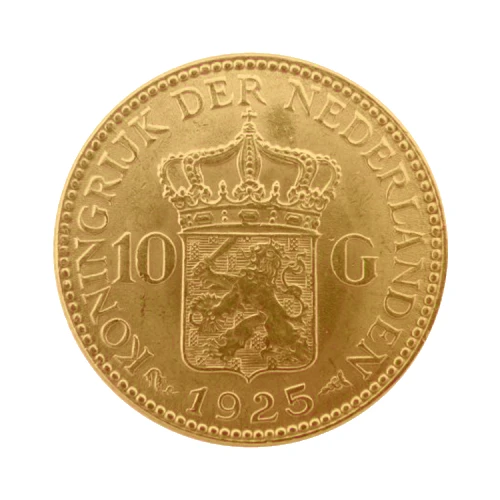 Dutch 10 Guilder Gold Coin | Gouden Tientje