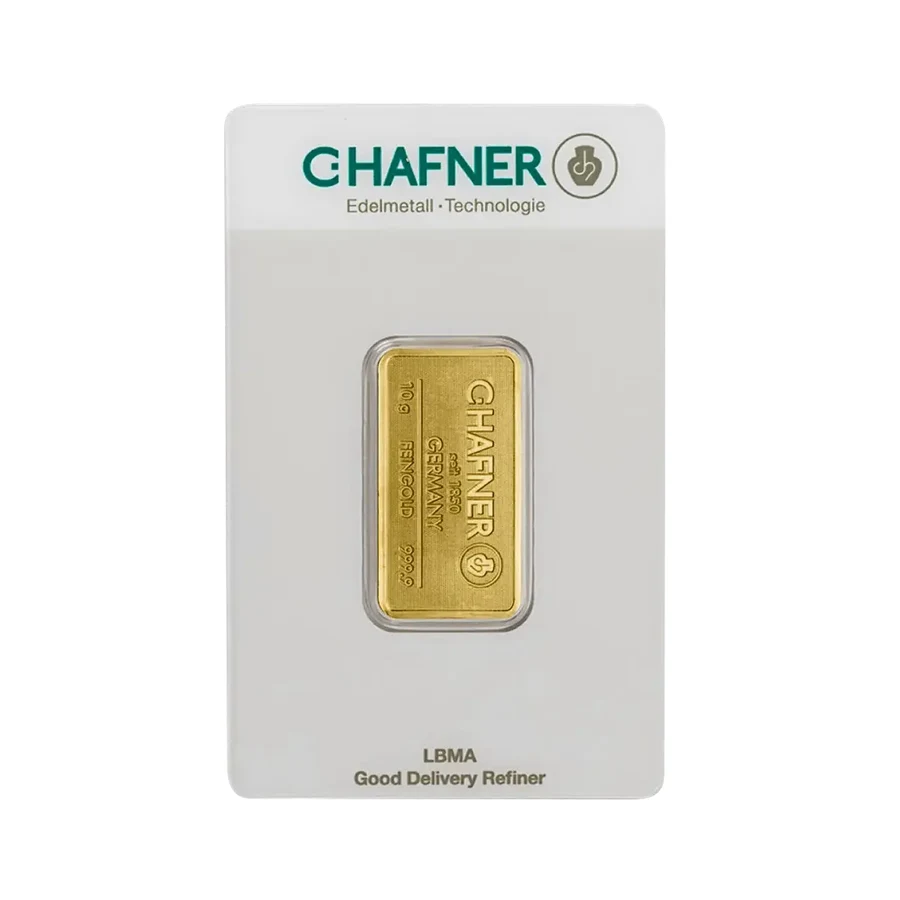 10g Gold Bar | C.Hafner