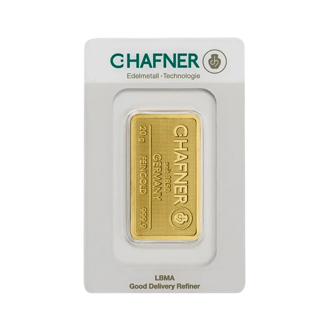 20g Gold Bar | C.Hafner