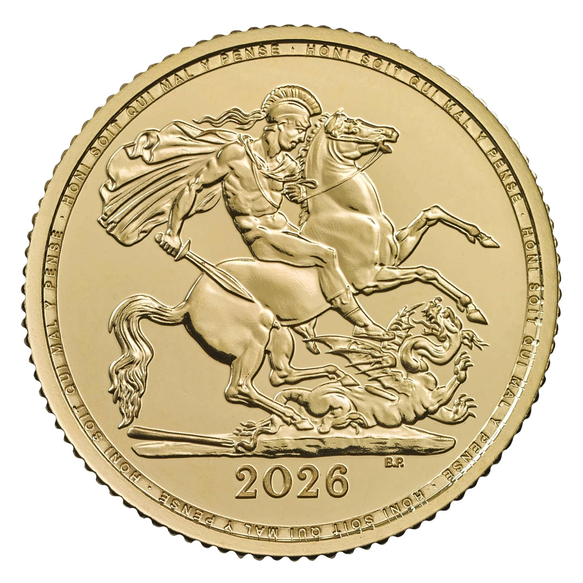 Half Sovereign Charles III Gold Coin | 2026