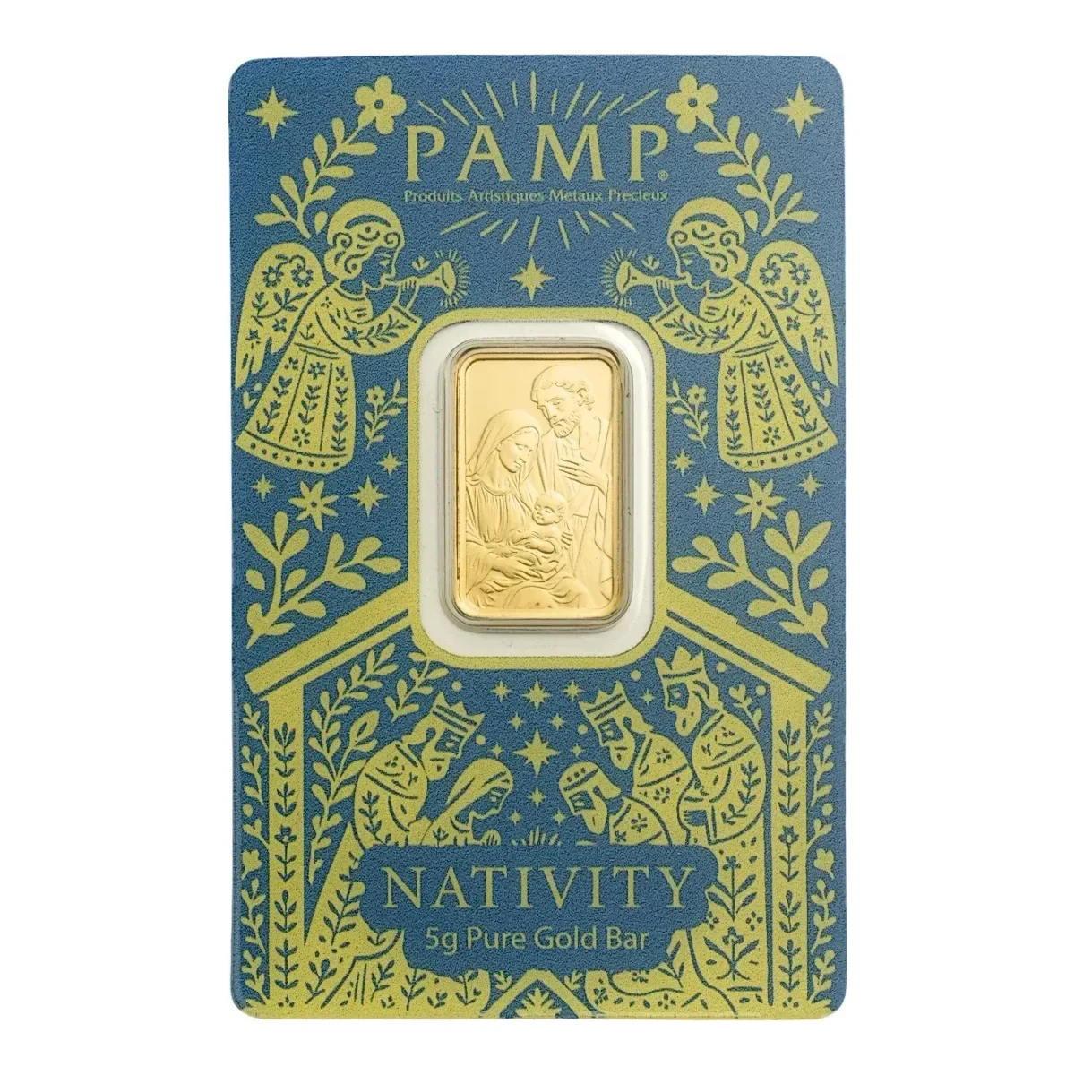 5 g PAMP Suisse Nativity Gold Bar