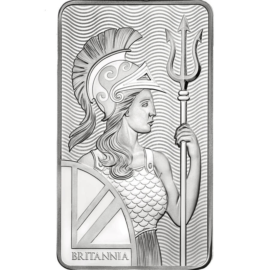 Royal Mint Britannia 100 oz Silver Bar