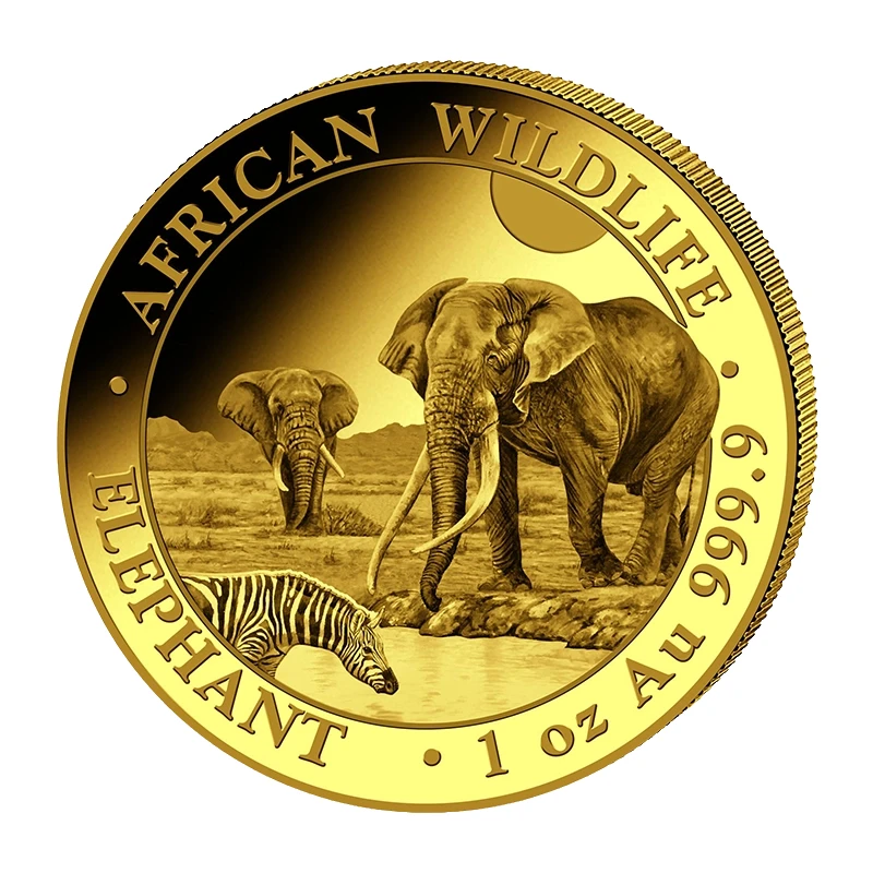1 oz Somalia Elephant Gold Coin | 2026