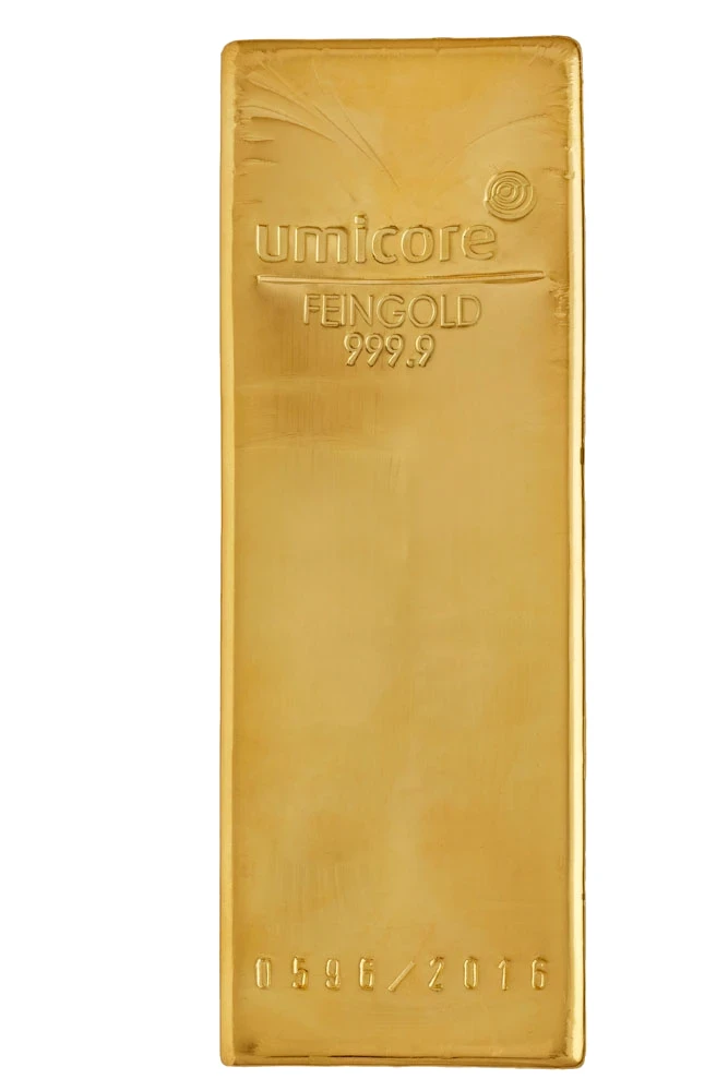 Umicore 5Kg Gold Bar